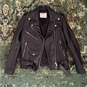 Understated Leather Perfect Moto Jacket